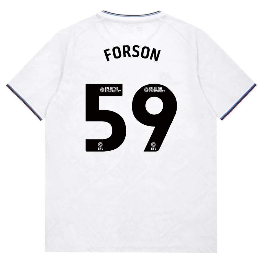 Danxen Dames Keenan Forson #59 Bordeaux Wit Uitshirt Uittenue 2026/27 T-Shirt België