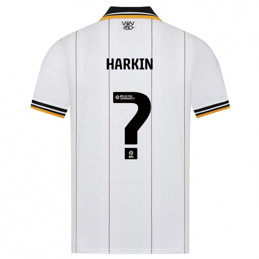 Danxen Dames Lee Harkin #0 Oranje Wit Zwart Uitshirt Uittenue 2026/27 T-Shirt België