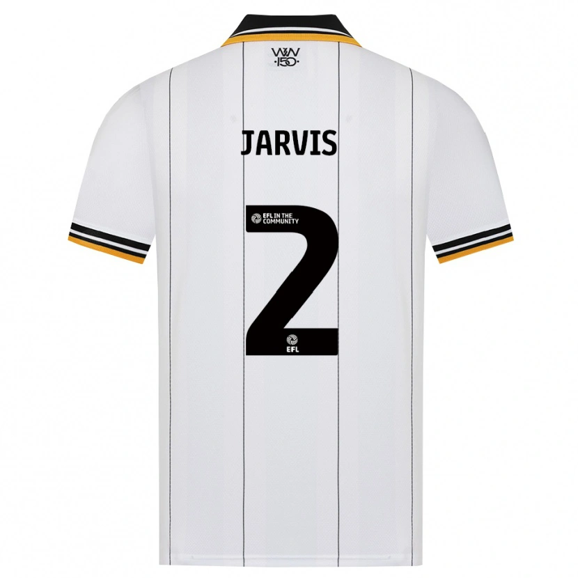 Danxen Dames Ryan Jarvis #2 Oranje Wit Zwart Uitshirt Uittenue 2026/27 T-Shirt België