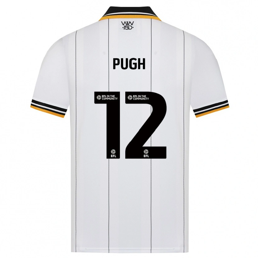 Danxen Dames Caden Pugh #12 Oranje Wit Zwart Uitshirt Uittenue 2026/27 T-Shirt België