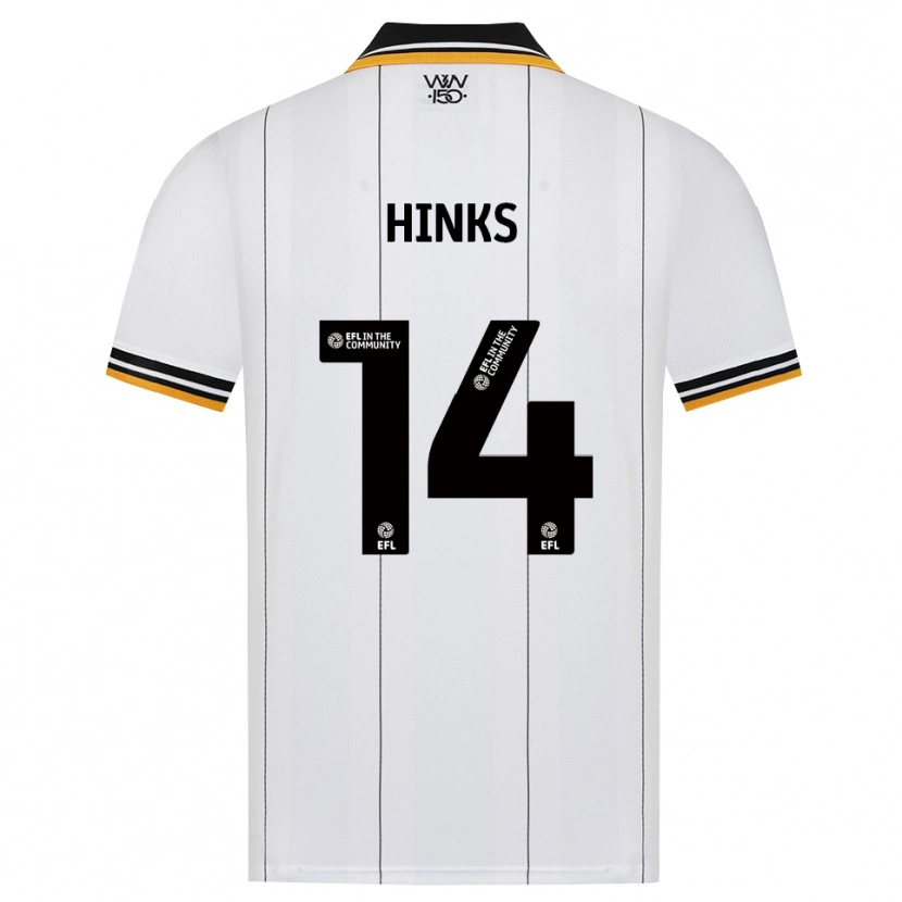 Danxen Dames Max Hinks #14 Oranje Wit Zwart Uitshirt Uittenue 2026/27 T-Shirt België