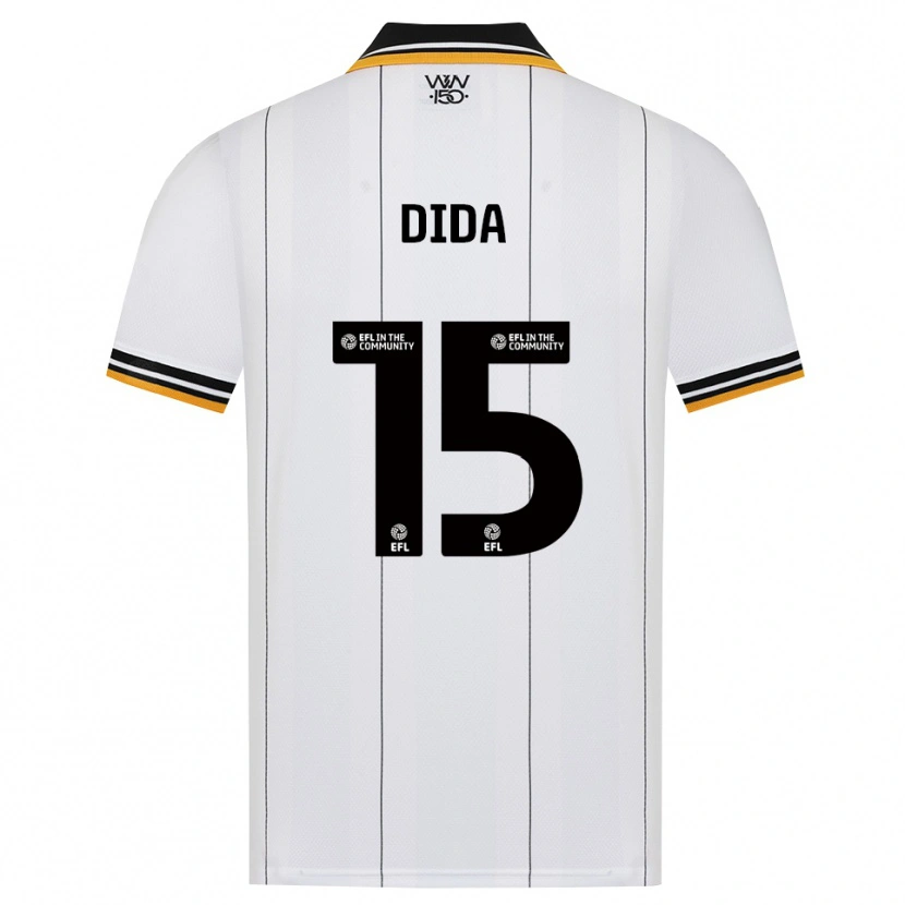Danxen Dames Kledi Dida #15 Oranje Wit Zwart Uitshirt Uittenue 2026/27 T-Shirt België
