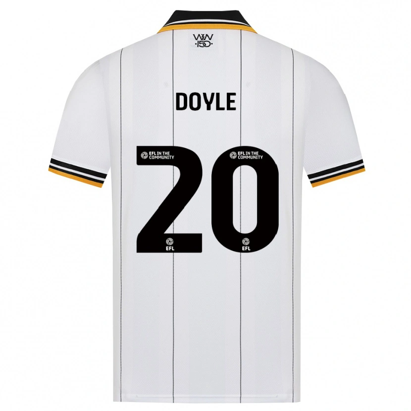 Danxen Dames Tommy Doyle #20 Oranje Wit Zwart Uitshirt Uittenue 2026/27 T-Shirt België