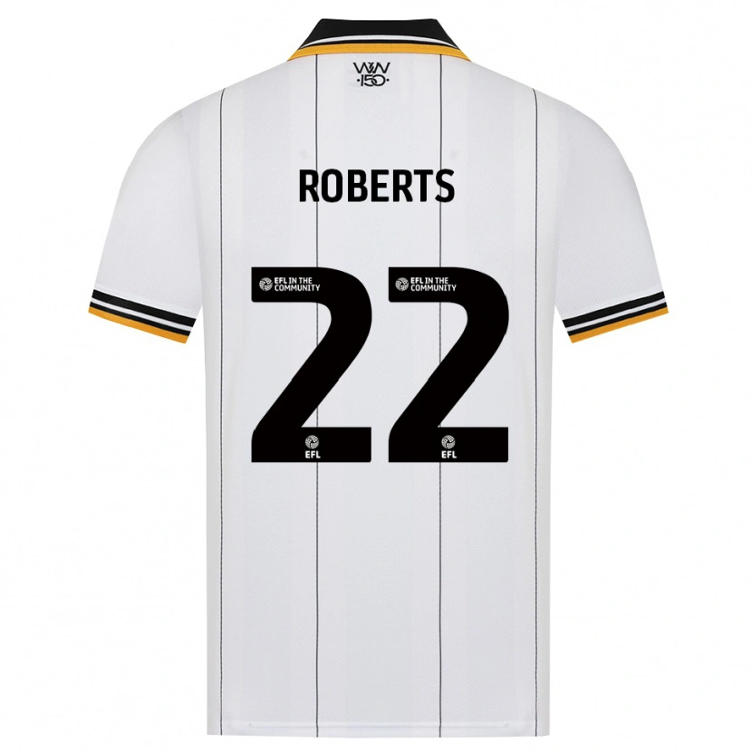 Danxen Dames Beth Roberts #22 Oranje Wit Zwart Uitshirt Uittenue 2026/27 T-Shirt België