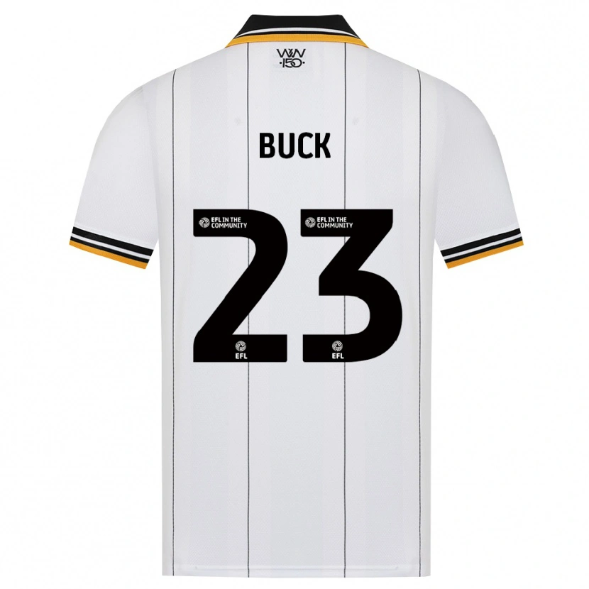 Danxen Dames Alex Buck #23 Oranje Wit Zwart Uitshirt Uittenue 2026/27 T-Shirt België
