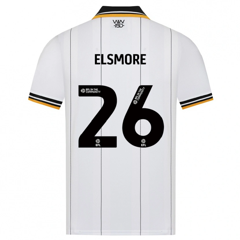 Danxen Dames Ria Elsmore #26 Oranje Wit Zwart Uitshirt Uittenue 2026/27 T-Shirt België