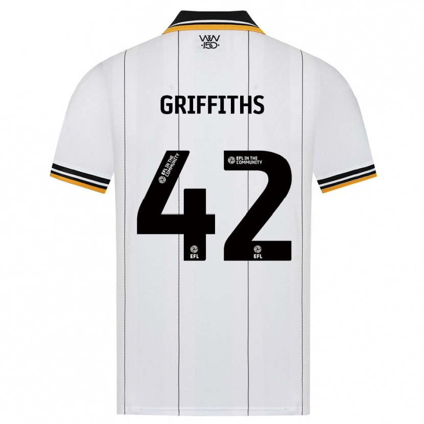 Danxen Dames Harvey Griffiths #42 Oranje Wit Zwart Uitshirt Uittenue 2026/27 T-Shirt België