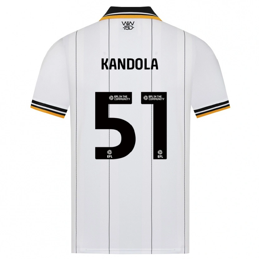 Danxen Dames Kam Kandola #51 Oranje Wit Zwart Uitshirt Uittenue 2026/27 T-Shirt België