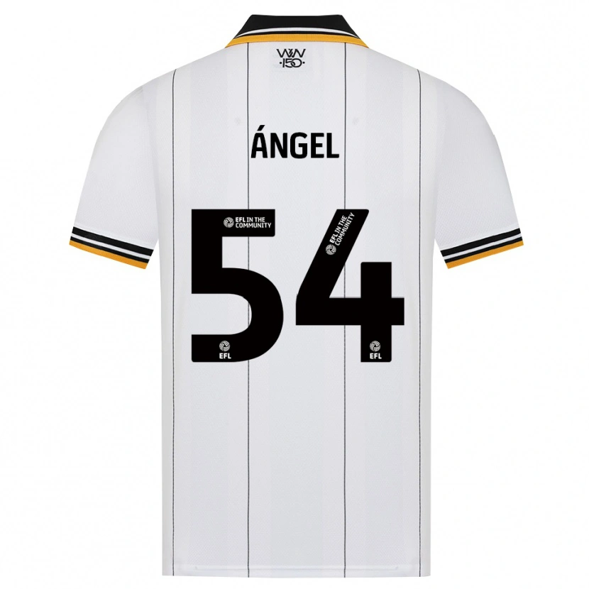 Danxen Dames Dani Ángel #54 Oranje Wit Zwart Uitshirt Uittenue 2026/27 T-Shirt België
