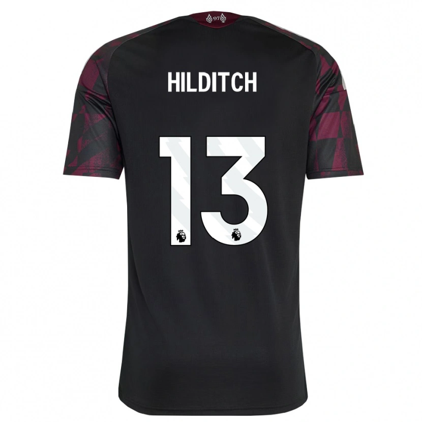 Danxen Dames James Hilditch #13 Zwart Wit Paars Thuisshirt Derde Tenue 2026/27 T-Shirt België
