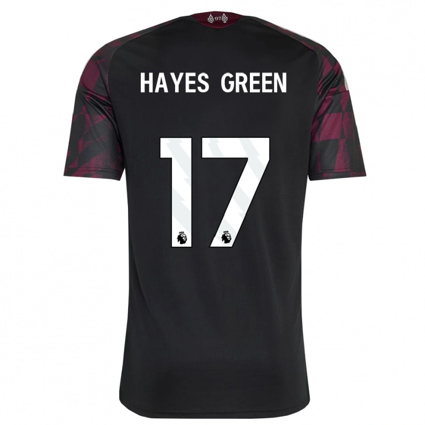 Danxen Dames Charlie Hayes-Green #17 Zwart Wit Paars Thuisshirt Derde Tenue 2026/27 T-Shirt België