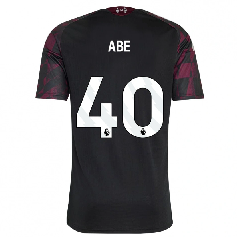 Danxen Dames Joshua Abe #40 Zwart Wit Paars Thuisshirt Derde Tenue 2026/27 T-Shirt België