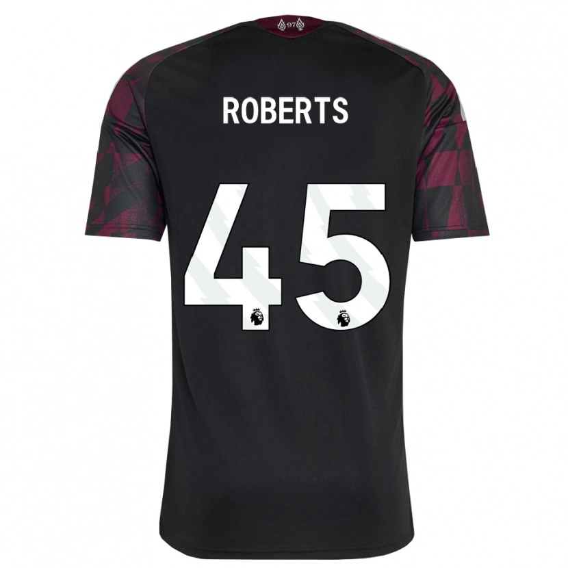Danxen Dames Iwan Roberts #45 Zwart Wit Paars Thuisshirt Derde Tenue 2026/27 T-Shirt België