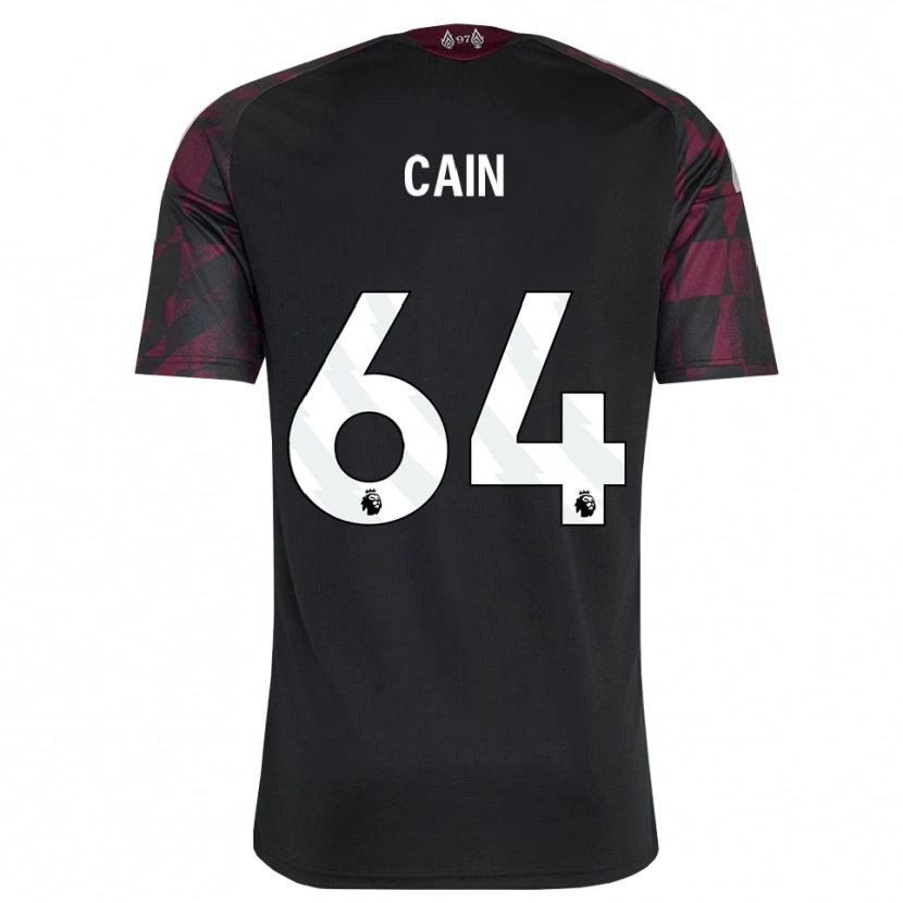 Danxen Dames Jake Cain #64 Zwart Wit Paars Thuisshirt Derde Tenue 2026/27 T-Shirt België