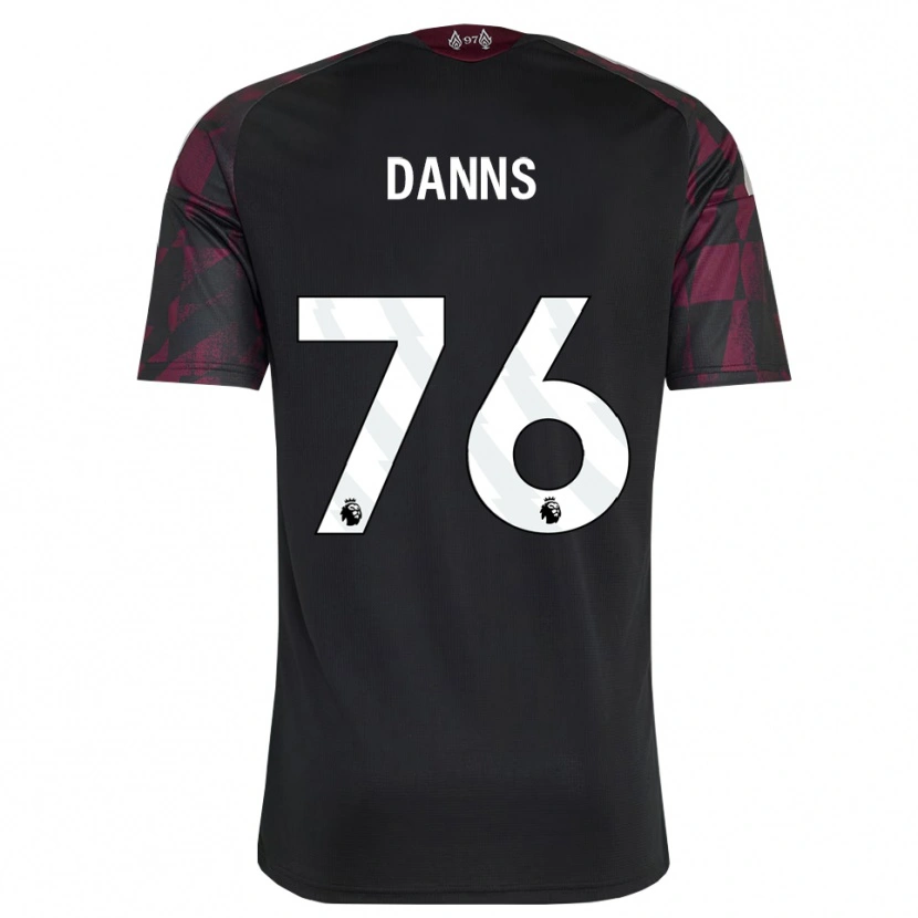 Danxen Dames Jayden Danns #76 Zwart Wit Paars Thuisshirt Derde Tenue 2026/27 T-Shirt België