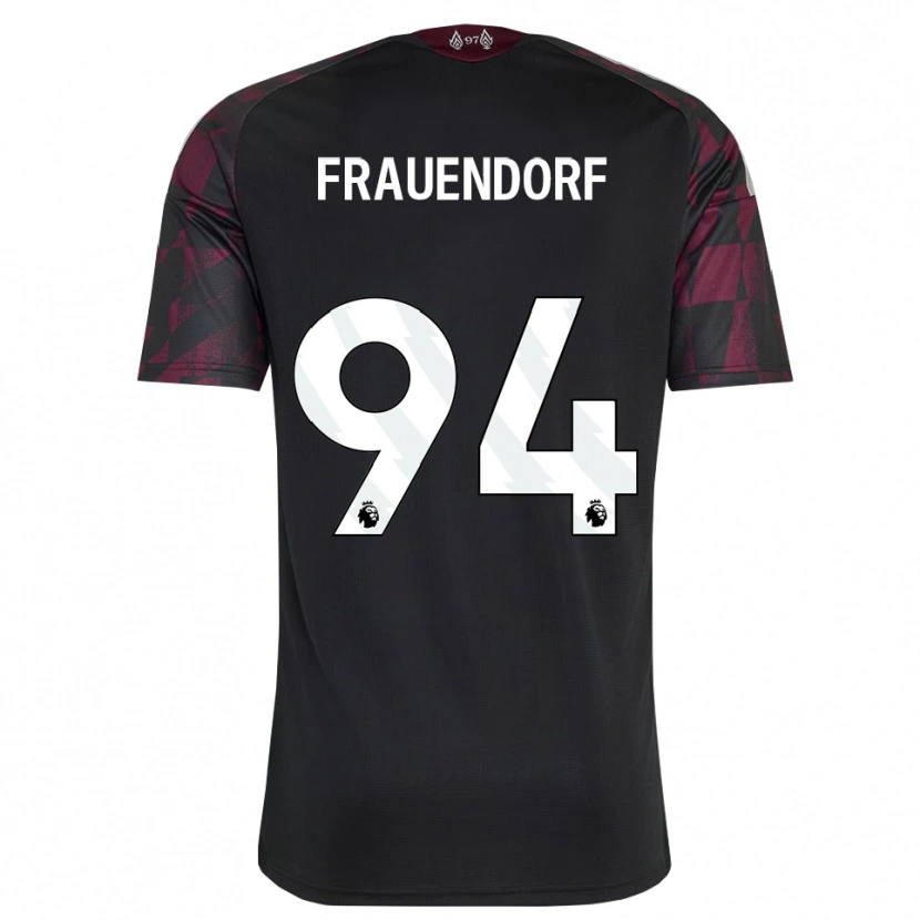 Danxen Dames Melkamu Frauendorf #94 Zwart Wit Paars Thuisshirt Derde Tenue 2026/27 T-Shirt België