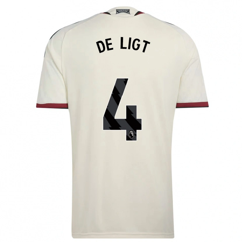 Danxen Dames Matthijs De Ligt #4 Beige Zwart Rood Thuisshirt Derde Tenue 2026/27 T-Shirt België