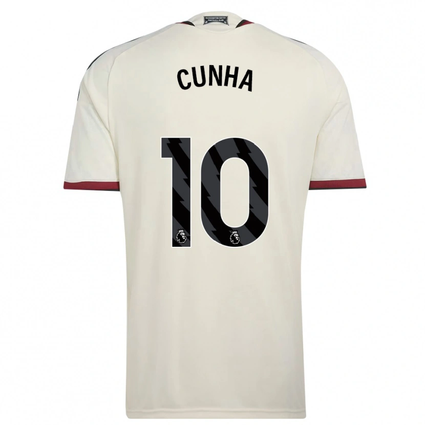 Danxen Dames Matheus Cunha #10 Beige Zwart Rood Thuisshirt Derde Tenue 2026/27 T-Shirt België