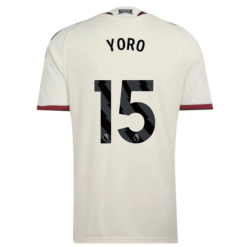 Danxen Dames Leny Yoro #15 Beige Zwart Rood Thuisshirt Derde Tenue 2026/27 T-Shirt België
