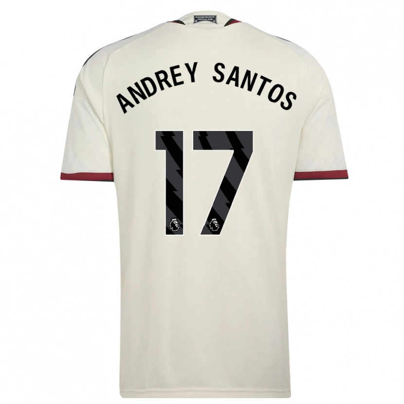 Danxen Dames Andrey Santos #17 Beige Zwart Rood Thuisshirt Derde Tenue 2026/27 T-Shirt België
