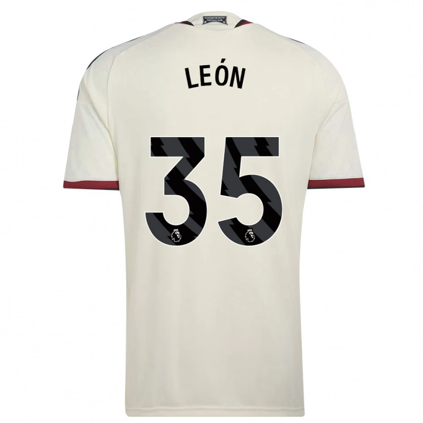 Danxen Dames Diego León #35 Beige Zwart Rood Thuisshirt Derde Tenue 2026/27 T-Shirt België