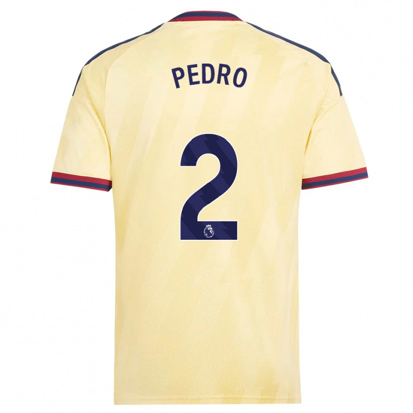 Danxen Dames Angelinou Pedro #2 Licht Geel Middernachtblauw Thuisshirt Derde Tenue 2026/27 T-Shirt België