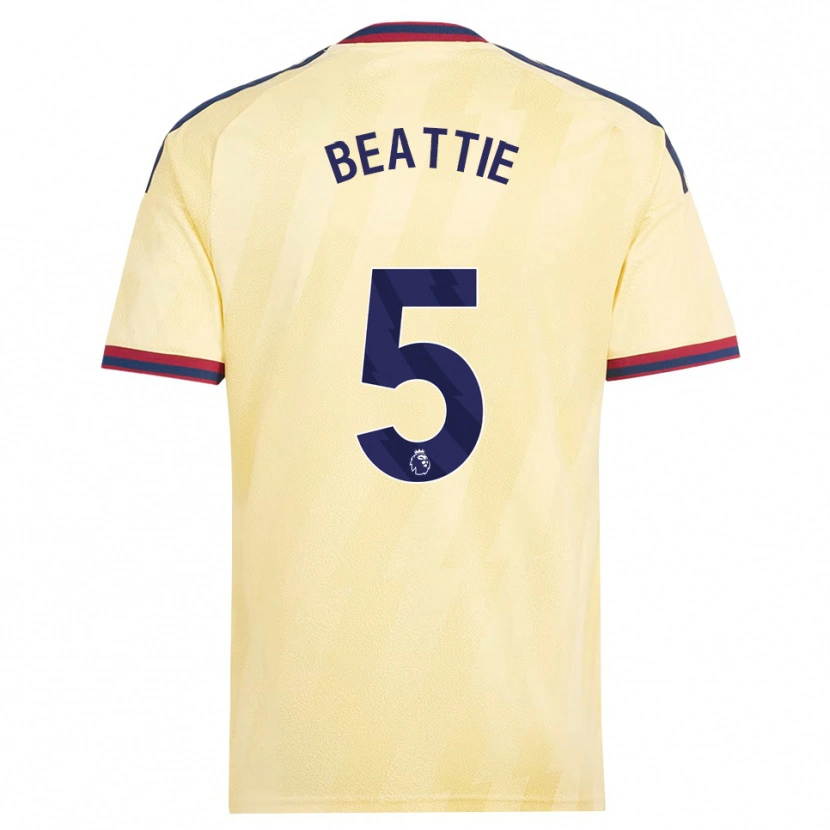 Danxen Dames Jen Beattie #5 Licht Geel Middernachtblauw Thuisshirt Derde Tenue 2026/27 T-Shirt België