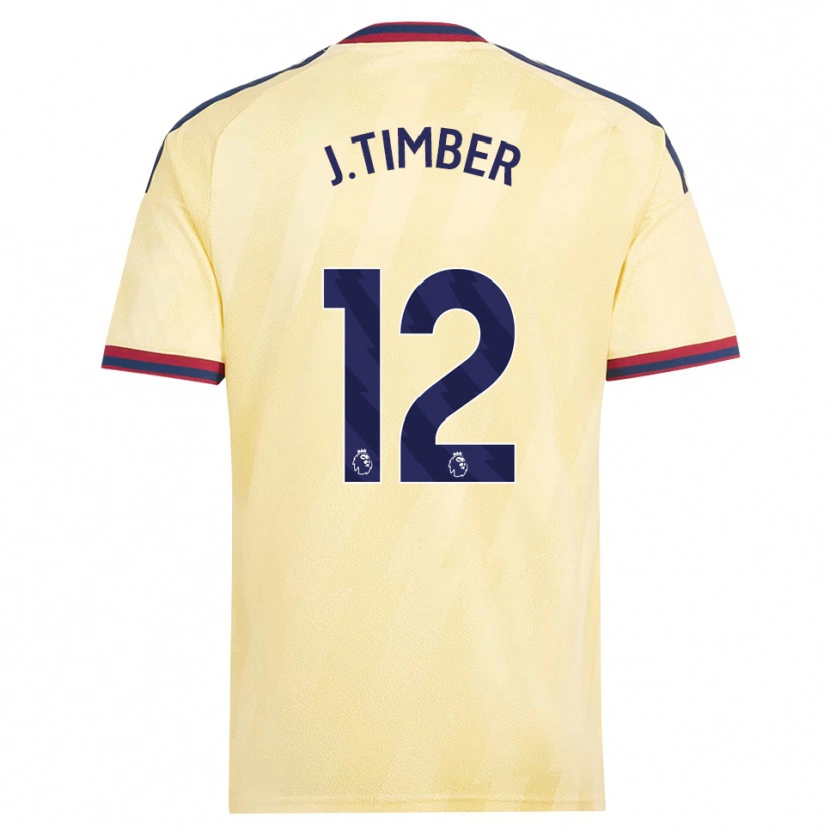 Danxen Dames Jurriën Timber #12 Licht Geel Middernachtblauw Thuisshirt Derde Tenue 2026/27 T-Shirt België