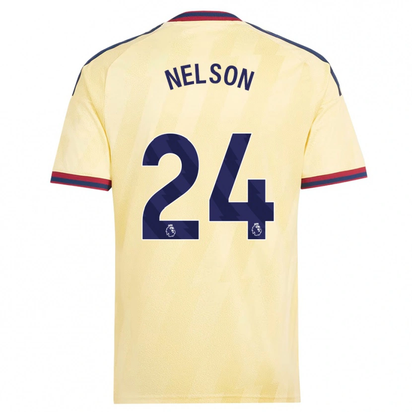 Danxen Dames Reiss Nelson #24 Licht Geel Middernachtblauw Thuisshirt Derde Tenue 2026/27 T-Shirt België