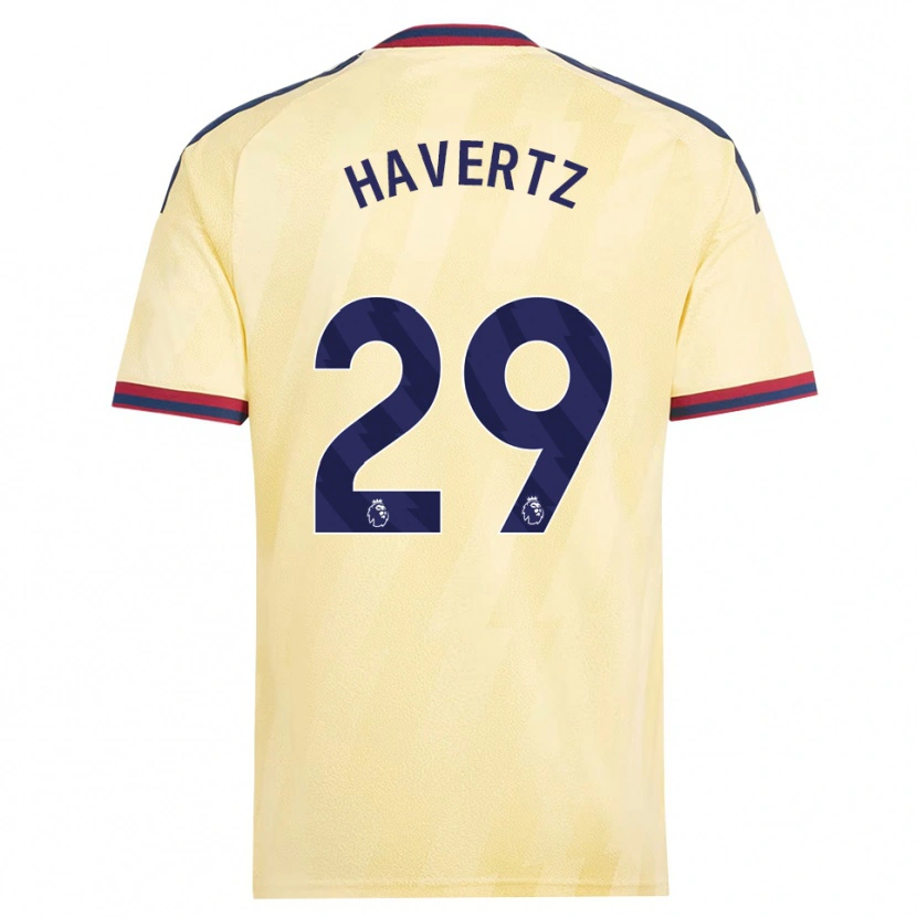 Danxen Dames Kai Havertz #29 Licht Geel Middernachtblauw Thuisshirt Derde Tenue 2026/27 T-Shirt België