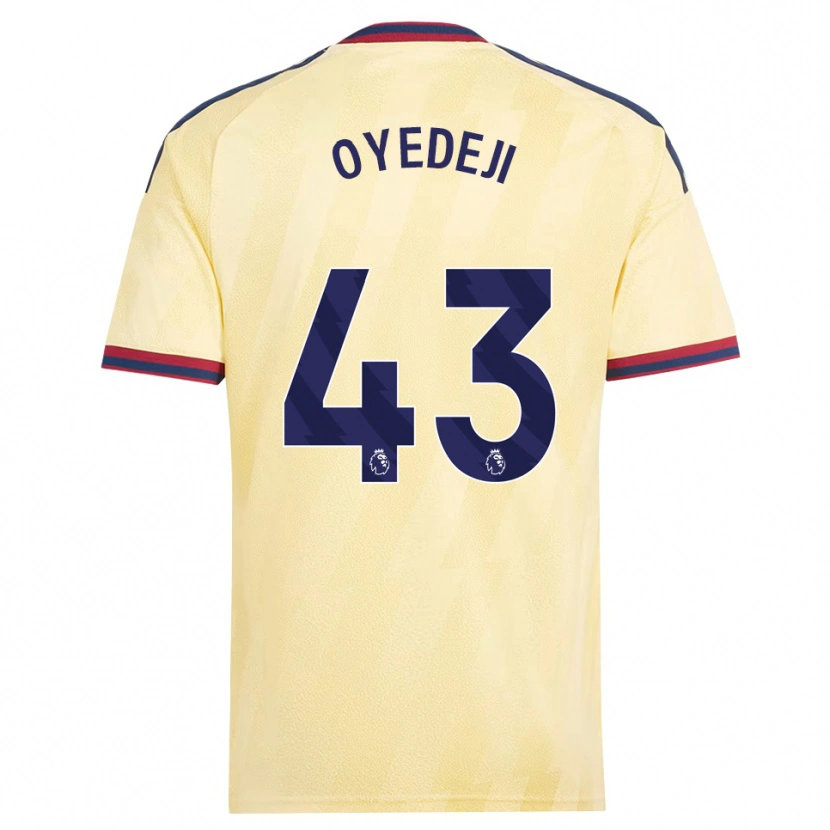 Danxen Dames Nathan Butler Oyedeji #43 Licht Geel Middernachtblauw Thuisshirt Derde Tenue 2026/27 T-Shirt België