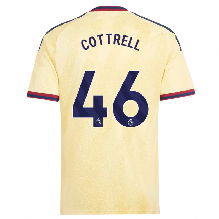 Danxen Dames Ben Cottrell #46 Licht Geel Middernachtblauw Thuisshirt Derde Tenue 2026/27 T-Shirt België