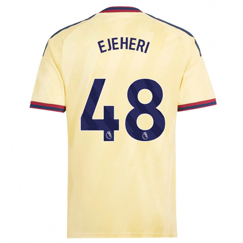 Danxen Dames Ovie Ejeheri #48 Licht Geel Middernachtblauw Thuisshirt Derde Tenue 2026/27 T-Shirt België