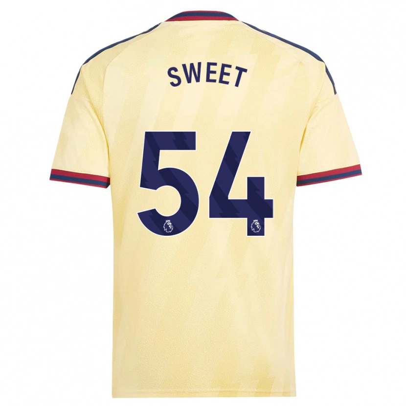 Danxen Dames Will Sweet #54 Licht Geel Middernachtblauw Thuisshirt Derde Tenue 2026/27 T-Shirt België
