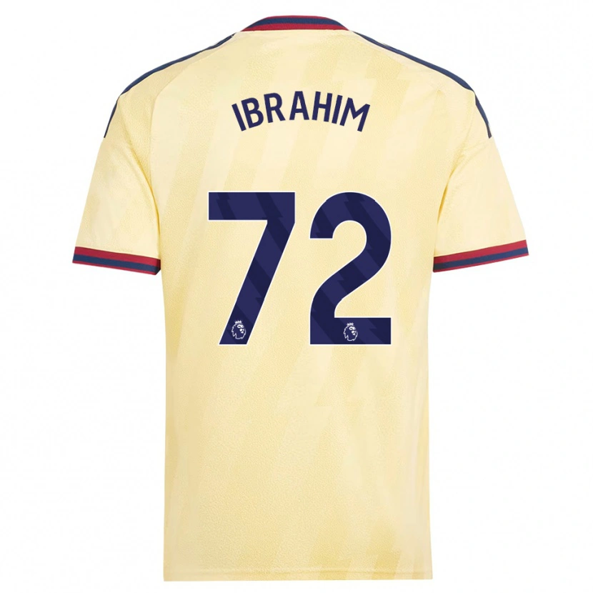 Danxen Dames Ife Ibrahim #72 Licht Geel Middernachtblauw Thuisshirt Derde Tenue 2026/27 T-Shirt België