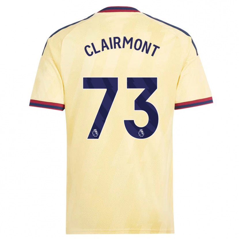 Danxen Dames Reece Clairmont #73 Licht Geel Middernachtblauw Thuisshirt Derde Tenue 2026/27 T-Shirt België