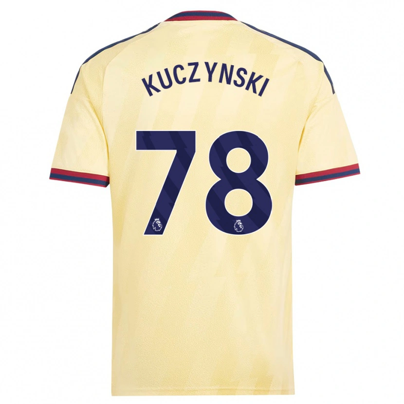 Danxen Dames Max Kuczynski #78 Licht Geel Middernachtblauw Thuisshirt Derde Tenue 2026/27 T-Shirt België
