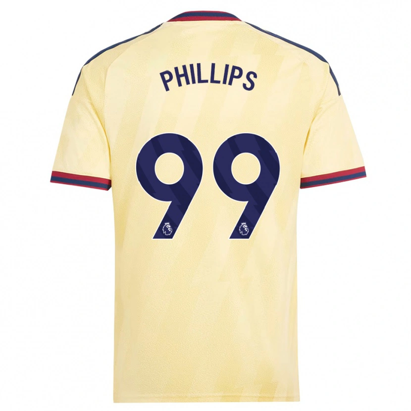 Danxen Dames Charlie Phillips #99 Licht Geel Middernachtblauw Thuisshirt Derde Tenue 2026/27 T-Shirt België