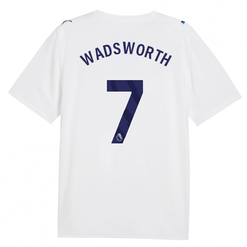 Danxen Dames Sam Wadsworth #7 Marine Wit Thuisshirt Derde Tenue 2026/27 T-Shirt België