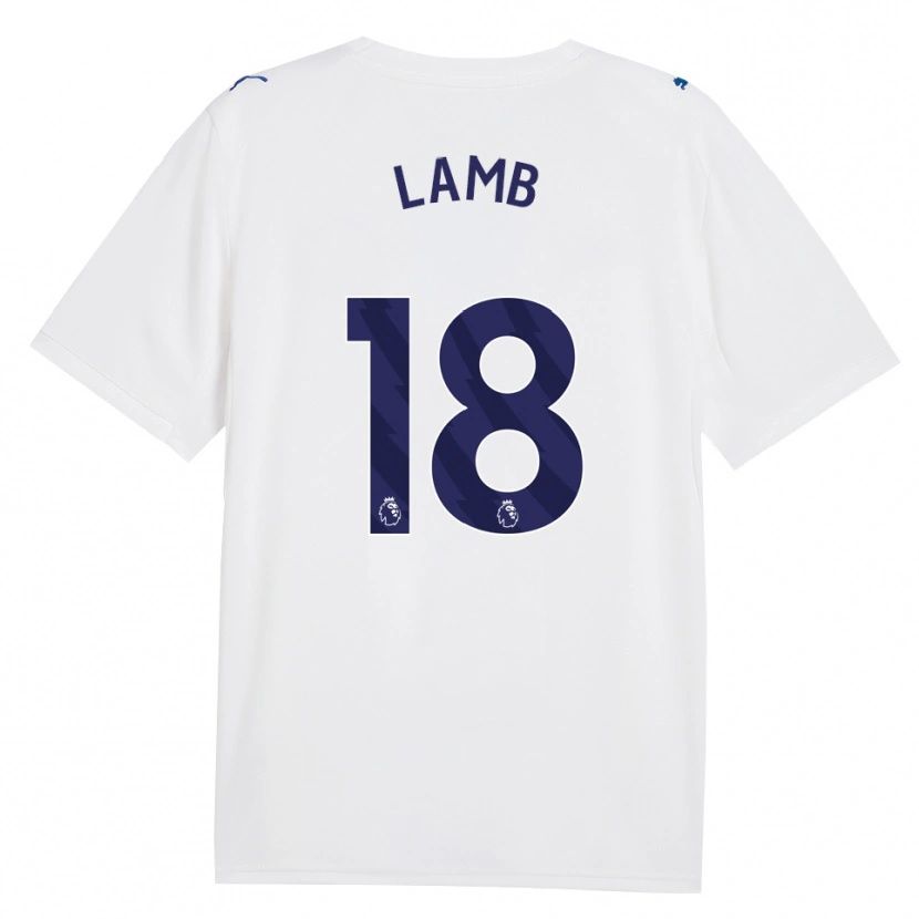 Danxen Dames Teddie Lamb #18 Marine Wit Thuisshirt Derde Tenue 2026/27 T-Shirt België