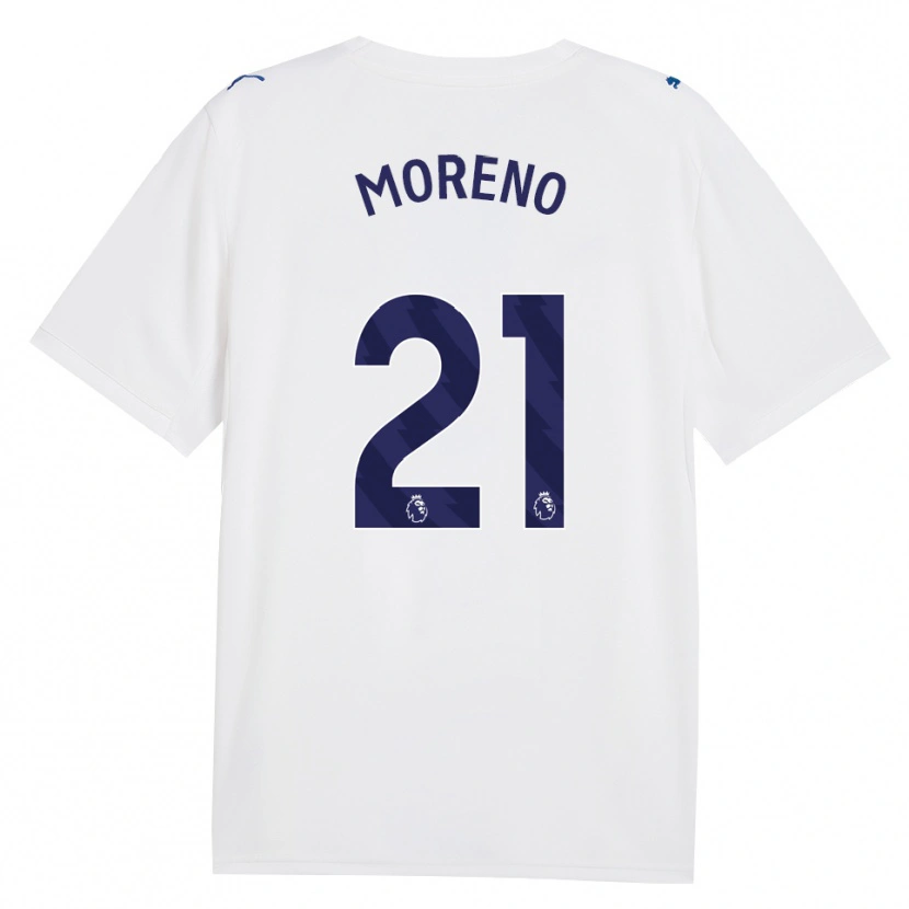 Danxen Dames Marlos Moreno #21 Marine Wit Thuisshirt Derde Tenue 2026/27 T-Shirt België