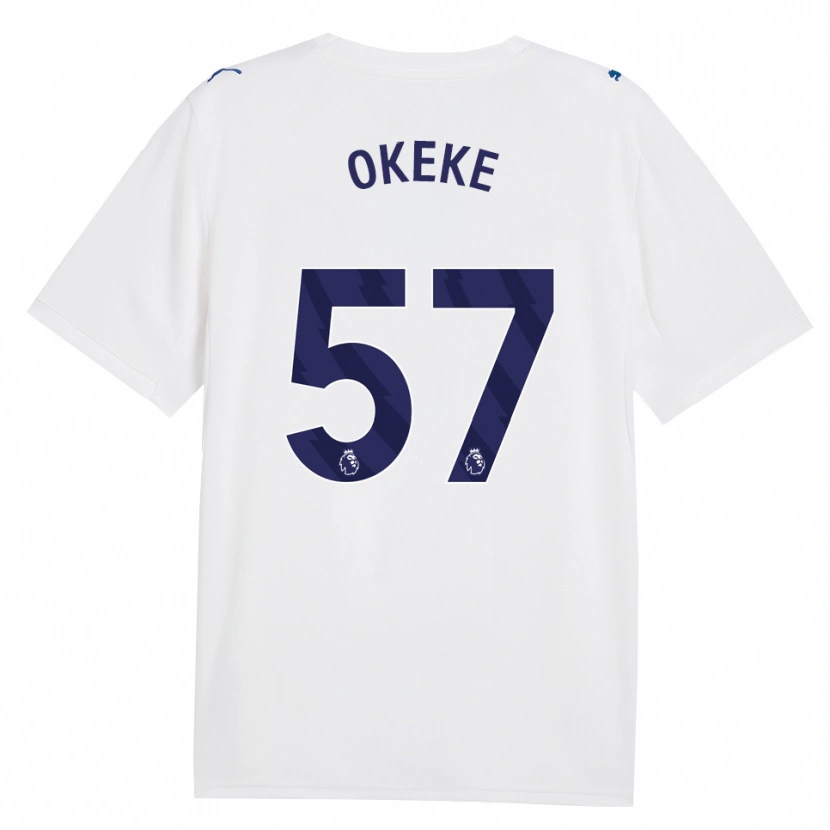 Danxen Dames Michael Okeke #57 Marine Wit Thuisshirt Derde Tenue 2026/27 T-Shirt België