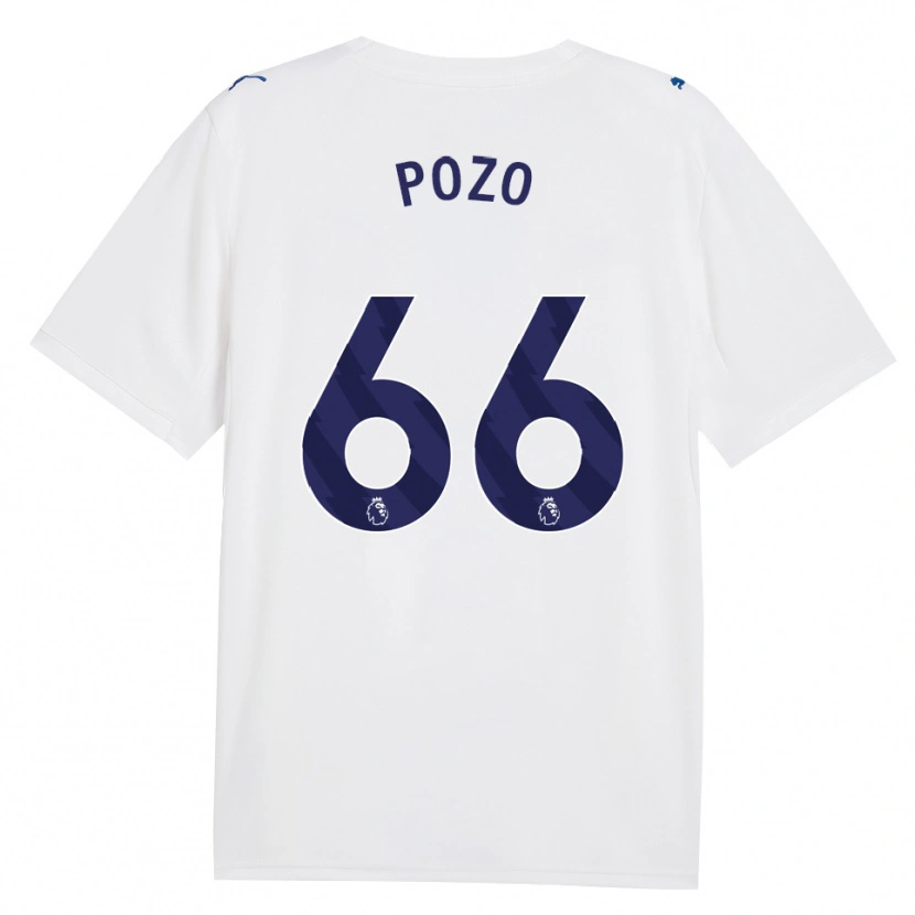 Danxen Dames Iker Pozo #66 Marine Wit Thuisshirt Derde Tenue 2026/27 T-Shirt België