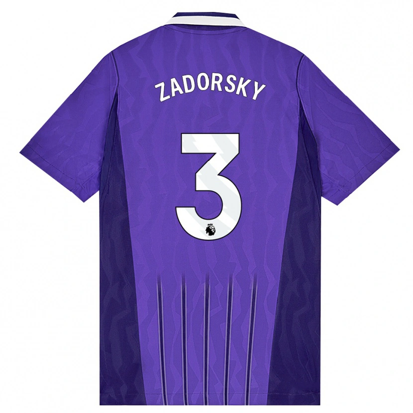 Danxen Dames Shelina Zadorsky #3 Paars Wit Thuisshirt Derde Tenue 2026/27 T-Shirt België