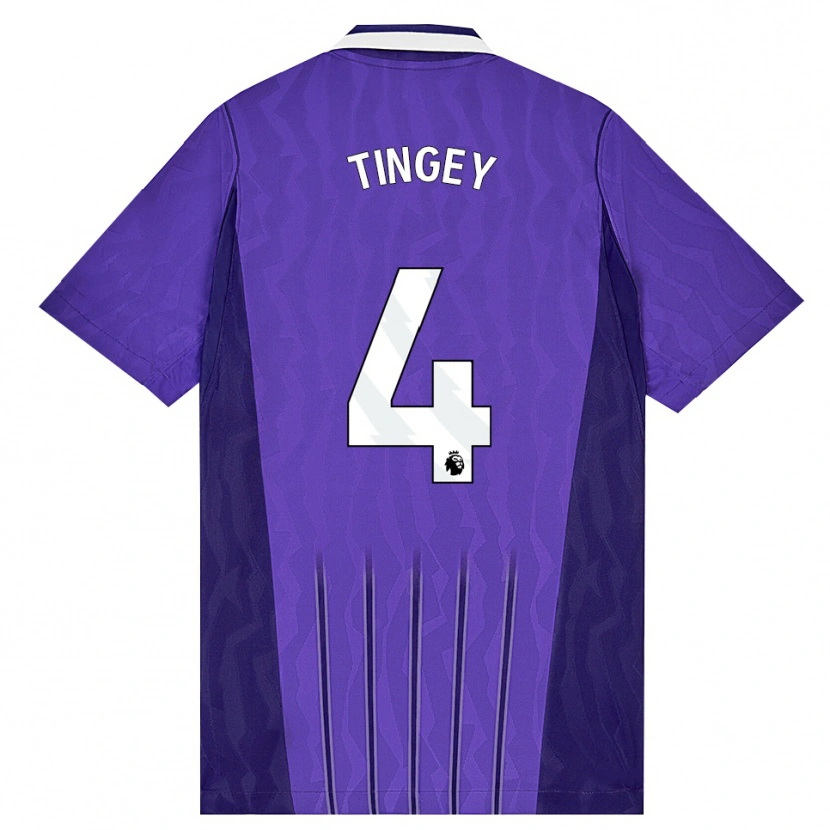 Danxen Dames Tyler Tingey #4 Paars Wit Thuisshirt Derde Tenue 2026/27 T-Shirt België