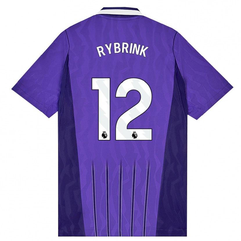 Danxen Dames Josefine Rybrink #12 Paars Wit Thuisshirt Derde Tenue 2026/27 T-Shirt België