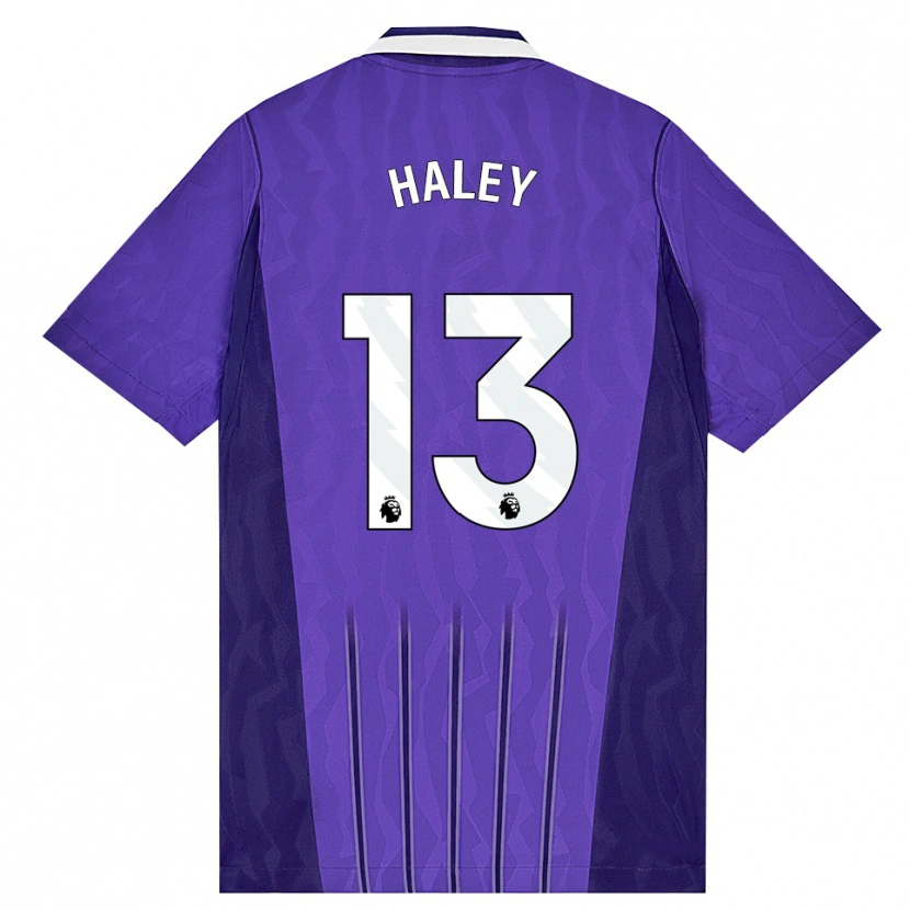 Danxen Dames Micah Haley #13 Paars Wit Thuisshirt Derde Tenue 2026/27 T-Shirt België
