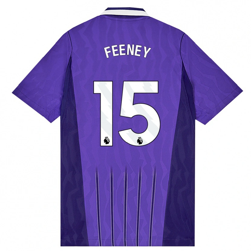 Danxen Dames George Feeney #15 Paars Wit Thuisshirt Derde Tenue 2026/27 T-Shirt België