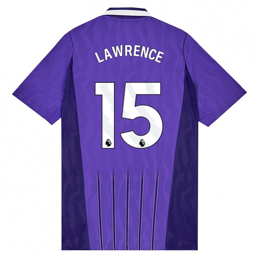 Danxen Dames Donte Lawrence #15 Paars Wit Thuisshirt Derde Tenue 2026/27 T-Shirt België