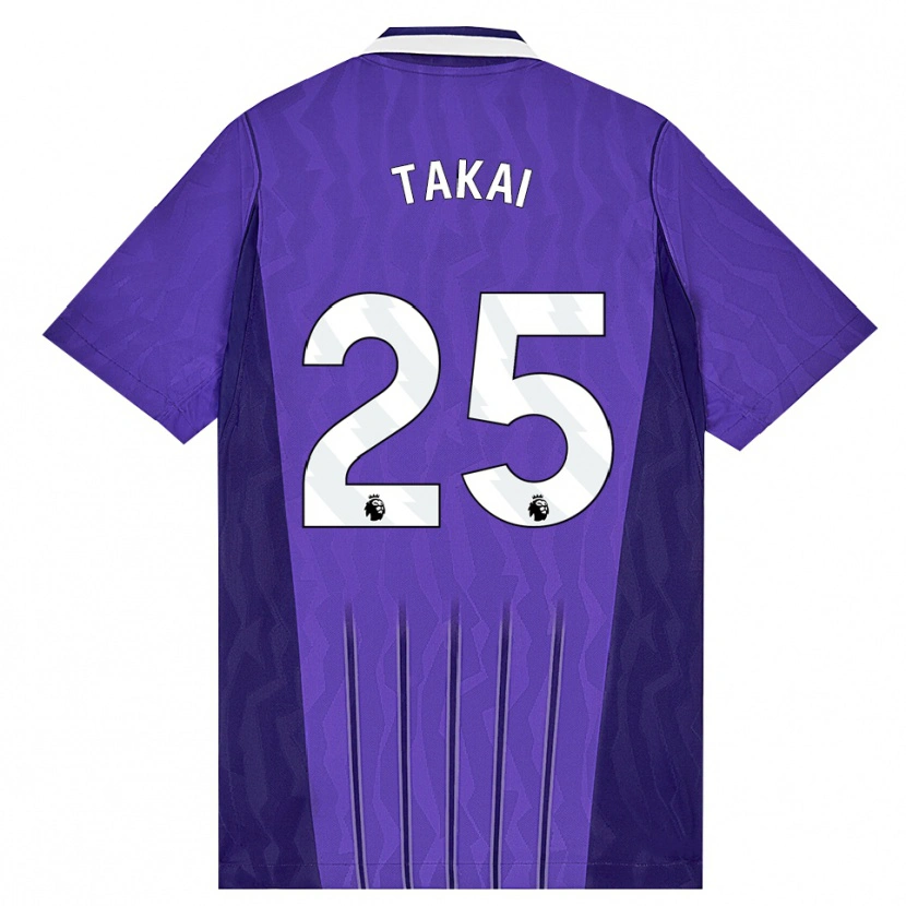 Danxen Dames Kota Takai #25 Paars Wit Thuisshirt Derde Tenue 2026/27 T-Shirt België